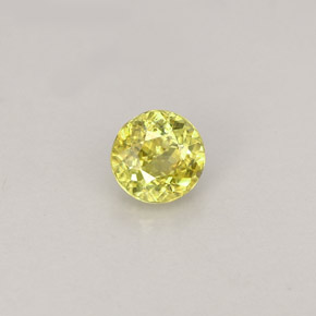 Sphène Multicolore naturelle Coupe roude, 0.39 ct, VS