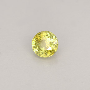Sphène Multicolore naturelle Coupe roude, 0.39 ct, VS