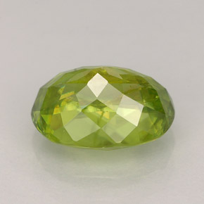 Sphène multicolore naturelle coupe ovale, 2,36 ct, SI