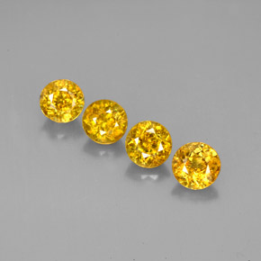 Achetez naturel ct jaune sphène gems, coupe roude, en provenance sri lanka (ceylan) chez gemselect. en stock, livraison internationale!