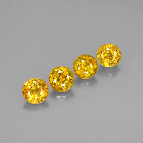 Achetez naturel ct jaune sphène gems, coupe roude, en provenance sri lanka (ceylan) chez gemselect. en stock, livraison internationale!