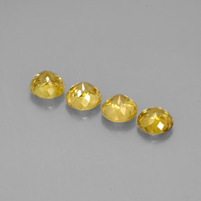 Achetez naturel ct jaune sphène gems, coupe roude, en provenance sri lanka (ceylan) chez gemselect. en stock, livraison internationale!