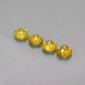 Achetez naturel ct or sphène gems, coupe roude, en provenance sri lanka (ceylan) chez gemselect. en stock, livraison internationale!