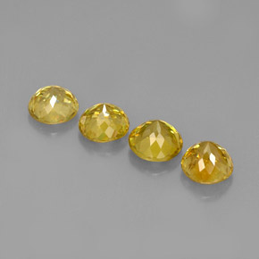Achetez naturel ct jaune sphène gems, coupe roude, en provenance sri lanka (ceylan) chez gemselect. en stock, livraison internationale!