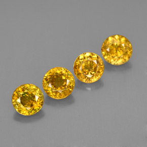 Achetez naturel ct jaune sphène gems, coupe roude, en provenance sri lanka (ceylan) chez gemselect. en stock, livraison internationale!