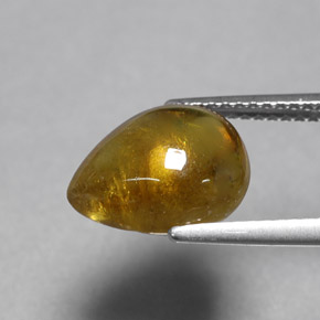 Sphène jaune naturelle transparent, 4,36 ct, transparent / translucide