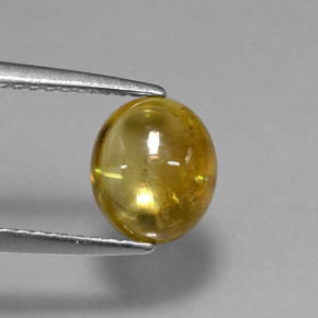 Sphène jaune naturelle transparent, 2,04 ct, transparent / translucide