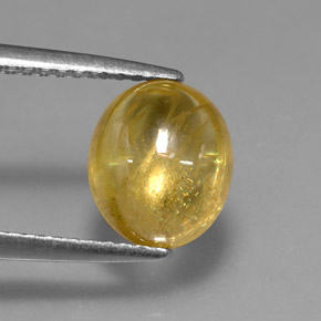 Sphène Jaune doré naturelle Transparent, 2.82 ct, Transparent / Translucide
