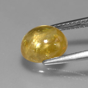 Sphène Jaune doré naturelle Transparent, 2.82 ct, Transparent / Translucide