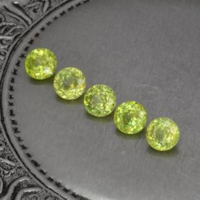 Achetez naturel 1,53ct vert sphène gems, coupe roude, en provenance sri lanka chez gemselect. en stock, livraison internationale!