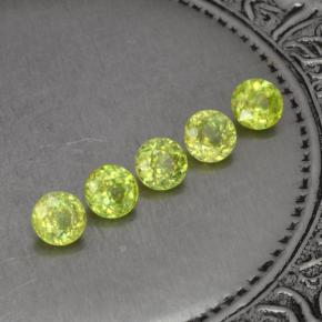 Achetez naturel 1,53ct vert sphène gems, coupe roude, en provenance sri lanka chez gemselect. en stock, livraison internationale!