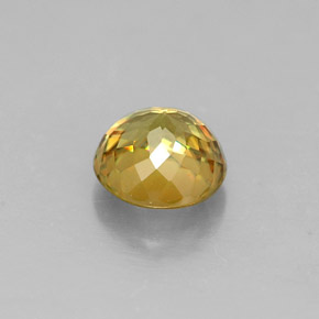 Sphène Multicolore naturelle Coupe roude, 0.81 ct, VS