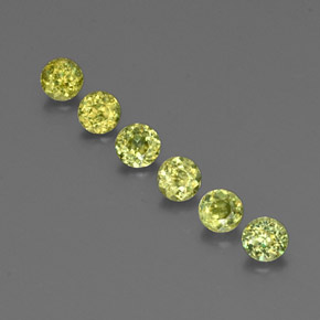 Achetez naturel ct vert sphène gems, coupe roude, en provenance sri lanka chez gemselect. en stock, livraison internationale!