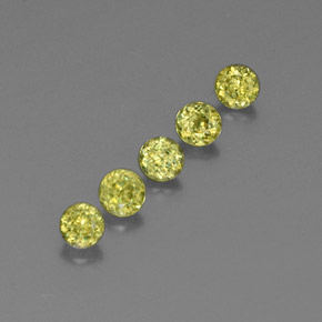 Achetez naturel ct vert sphène gems, coupe roude, en provenance sri lanka (ceylan) chez gemselect. en stock, livraison internationale!