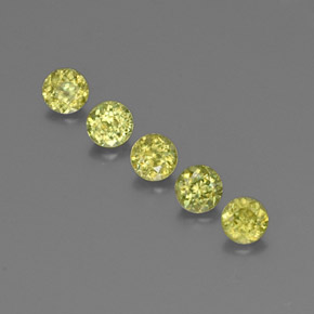 Achetez naturel 1,24ct vert sphène gems, coupe roude, en provenance sri lanka chez gemselect. en stock, livraison internationale!