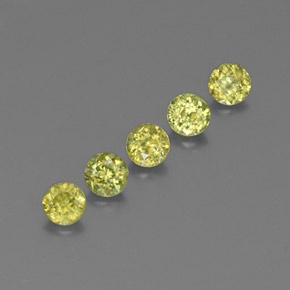 Achetez naturel 1,24ct vert sphène gems, coupe roude, en provenance sri lanka chez gemselect. en stock, livraison internationale!