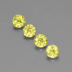 Achetez naturel ct vert sphène gems, coupe roude, en provenance sri lanka chez gemselect. en stock, livraison internationale!