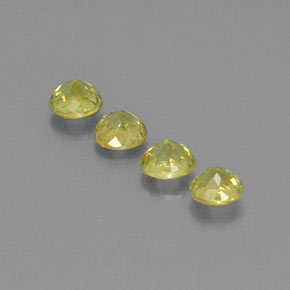 Achetez naturel ct vert sphène gems, coupe roude, en provenance sri lanka chez gemselect. en stock, livraison internationale!