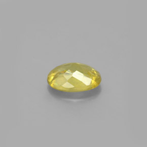 Sphène or naturelle coupe ovale, 0,92 ct, VS-SI
