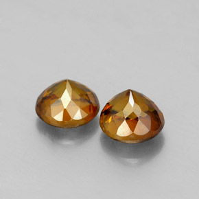 Achetez naturel ct orange sphène gems, coupe roude, en provenance sri lanka (ceylan) chez gemselect. en stock, livraison internationale!