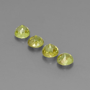 Achetez naturel ct vert sphène gems, coupe roude, en provenance sri lanka (ceylan) chez gemselect. en stock, livraison internationale!
