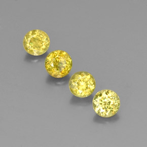 Achetez naturel ct or sphène gems, coupe roude, en provenance sri lanka chez gemselect. en stock, livraison internationale!