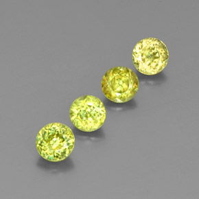 Achetez naturel ct vert sphène gems, coupe roude, en provenance sri lanka (ceylan) chez gemselect. en stock, livraison internationale!