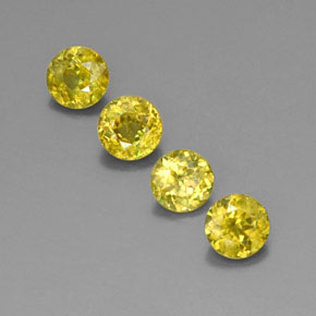 Achetez naturel ct vert sphène gems, coupe roude, en provenance sri lanka (ceylan) chez gemselect. en stock, livraison internationale!
