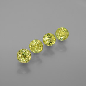 Achetez naturel 1,40ct vert sphène gems, coupe roude, en provenance sri lanka chez gemselect. en stock, livraison internationale!