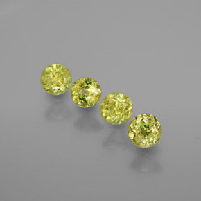 Achetez naturel 1,40ct vert sphène gems, coupe roude, en provenance sri lanka chez gemselect. en stock, livraison internationale!