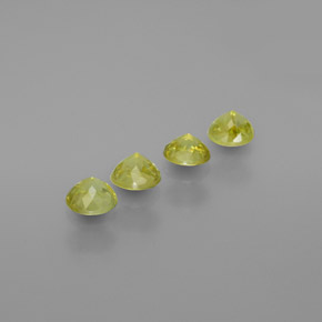 Achetez naturel 1,40ct vert sphène gems, coupe roude, en provenance sri lanka chez gemselect. en stock, livraison internationale!