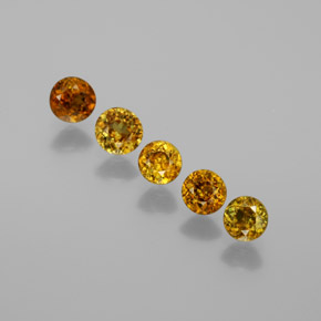 Achetez naturel 1,21ct multicolore sphène gems, coupe roude, en provenance sri lanka chez gemselect. en stock, livraison internationale!