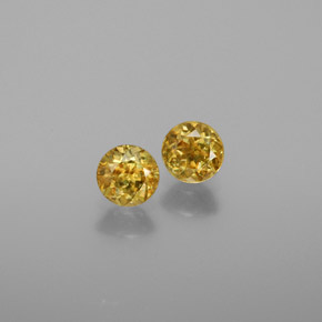 Achetez naturel ct jaune sphène gems, coupe roude, en provenance sri lanka (ceylan) chez gemselect. en stock, livraison internationale!