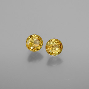 Achetez naturel ct jaune sphène gems, coupe roude, en provenance sri lanka (ceylan) chez gemselect. en stock, livraison internationale!