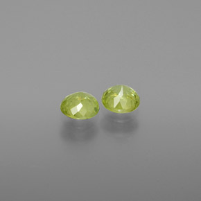 Achetez naturel ct vert doré sphène gems, coupe roude, en provenance sri lanka (ceylan) chez gemselect. en stock, livraison internationale!