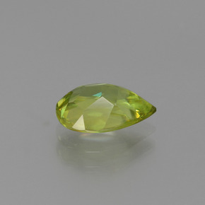 Sphène Vert clair naturelle En forme de poire, 1.73 ct, VS
