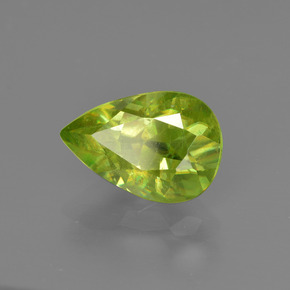 Sphène Vert clair naturelle En forme de poire, 2.07 ct, SI