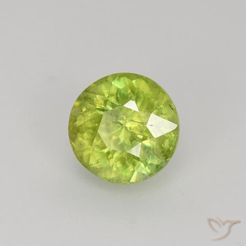 Sphène Jaune clair naturelle Tour, 1.19 ct, VS-SI