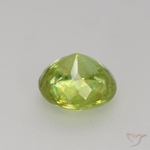 Sphène Jaune clair naturelle Tour, 1.32 ct, VS-SI