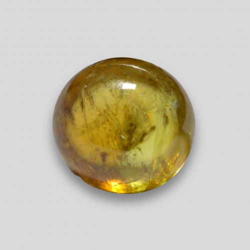 Sphène doré naturelle coupe ovale, 2,24 ct, transparent