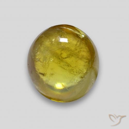 Sphène Or moyen naturelle ovale, 2.67 ct, Transparent