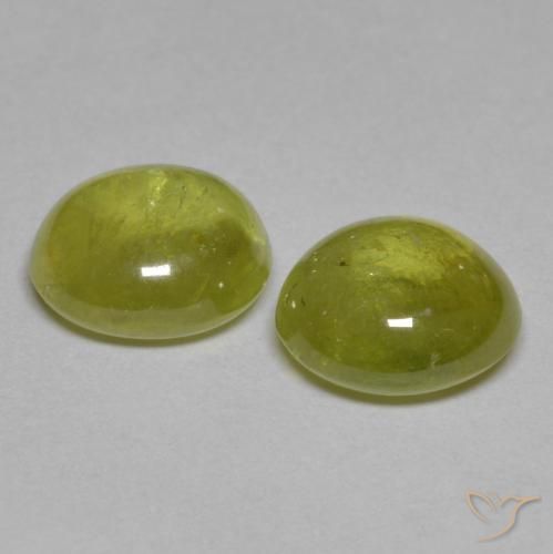 Shop natural 3.42ct Jaune moyen Sphène gems, ovale, from Sri Lanka at GemSelect. In stock, global shipping!