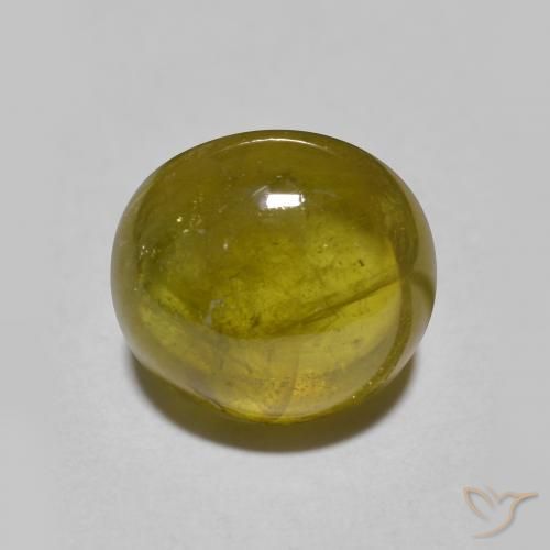 2.99ct Naturel Brun doré Sphène, ovale, Translucide