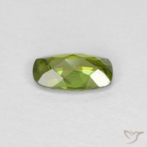 Sphène Forêt verte naturelle Coussin, 0.33 ct, VS