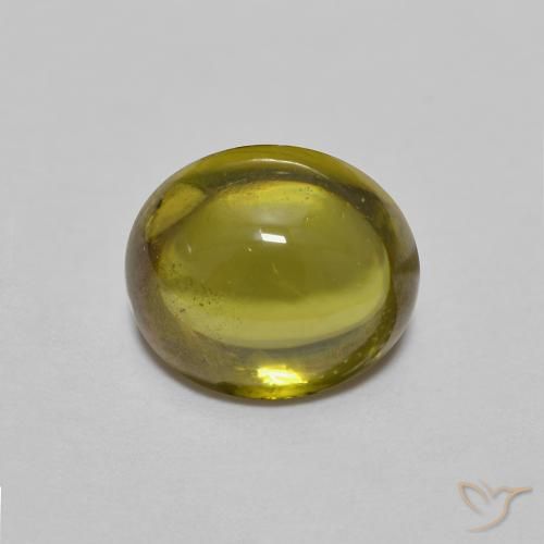 1.22ct Naturel Doré terreux Sphène, ovale, Transparent