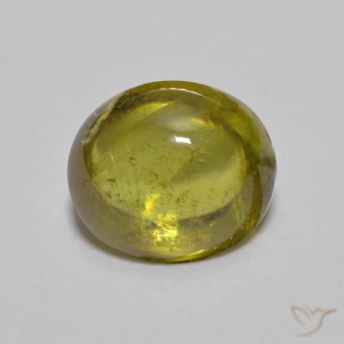 1.76ct Naturel Brun doré profond Sphène, ovale, Transparent