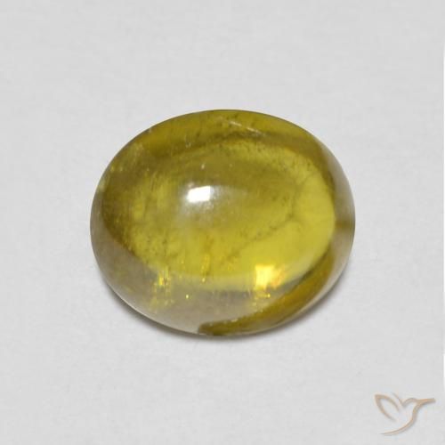 1.03ct Naturel Medium Golden Brown Sphène, ovale, Transparent