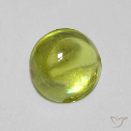 Sphène Olive verte naturelle Tour, 1.22 ct, Transparent