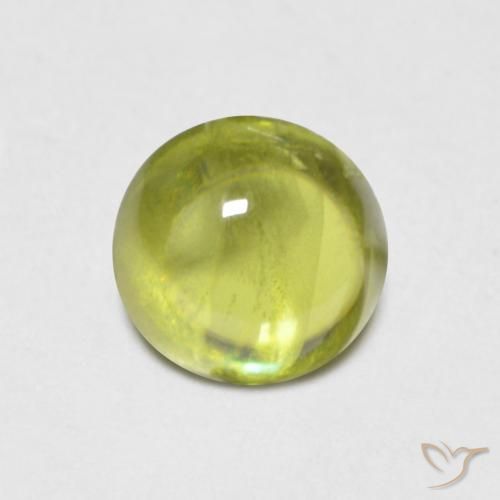 0.85ct Naturel Vert forêt chaud Sphène, Tour, Transparent