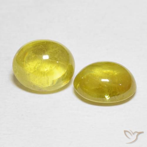 Shop natural 4.25ct Jaune moyen Sphène gems, ovale, from Sri Lanka at GemSelect. In stock, global shipping!